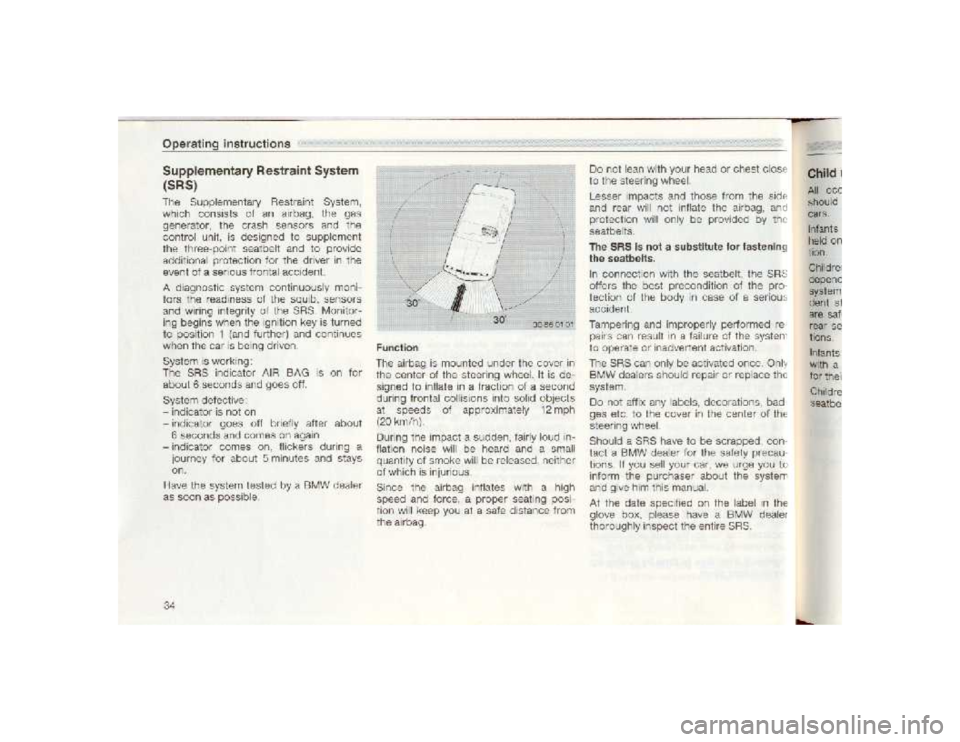 BMW 850I COUPE 1989  Owners Manual 