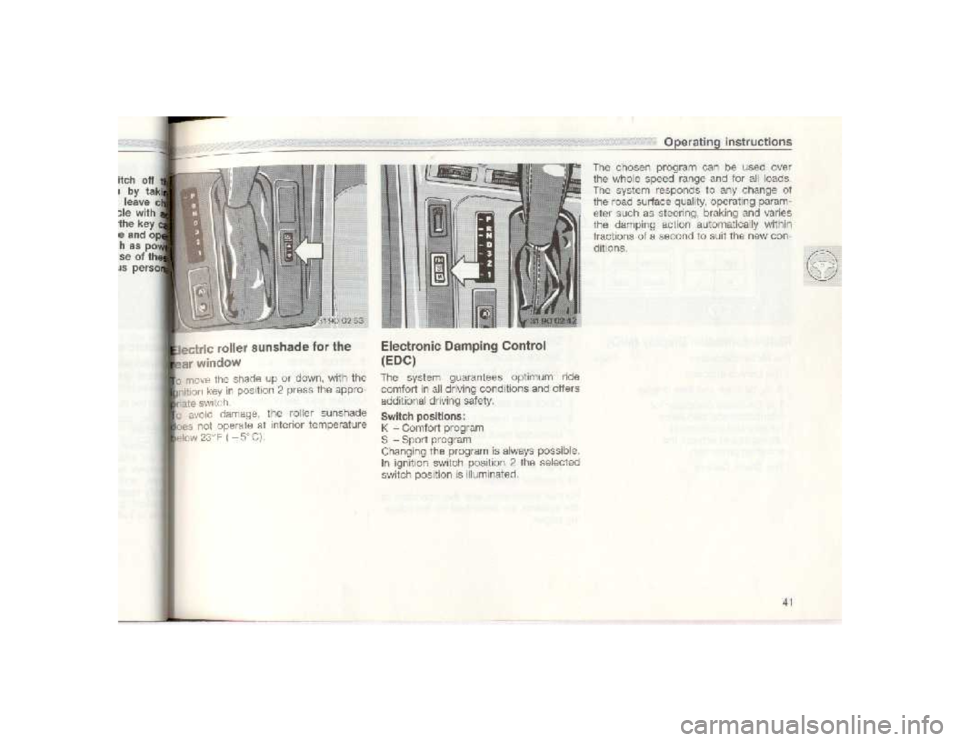 BMW 850I COUPE 1989  Owners Manual 