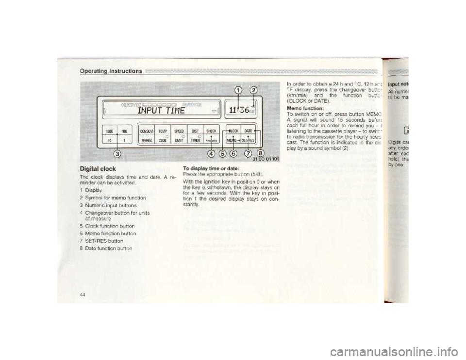 BMW 850I COUPE 1989  Owners Manual 