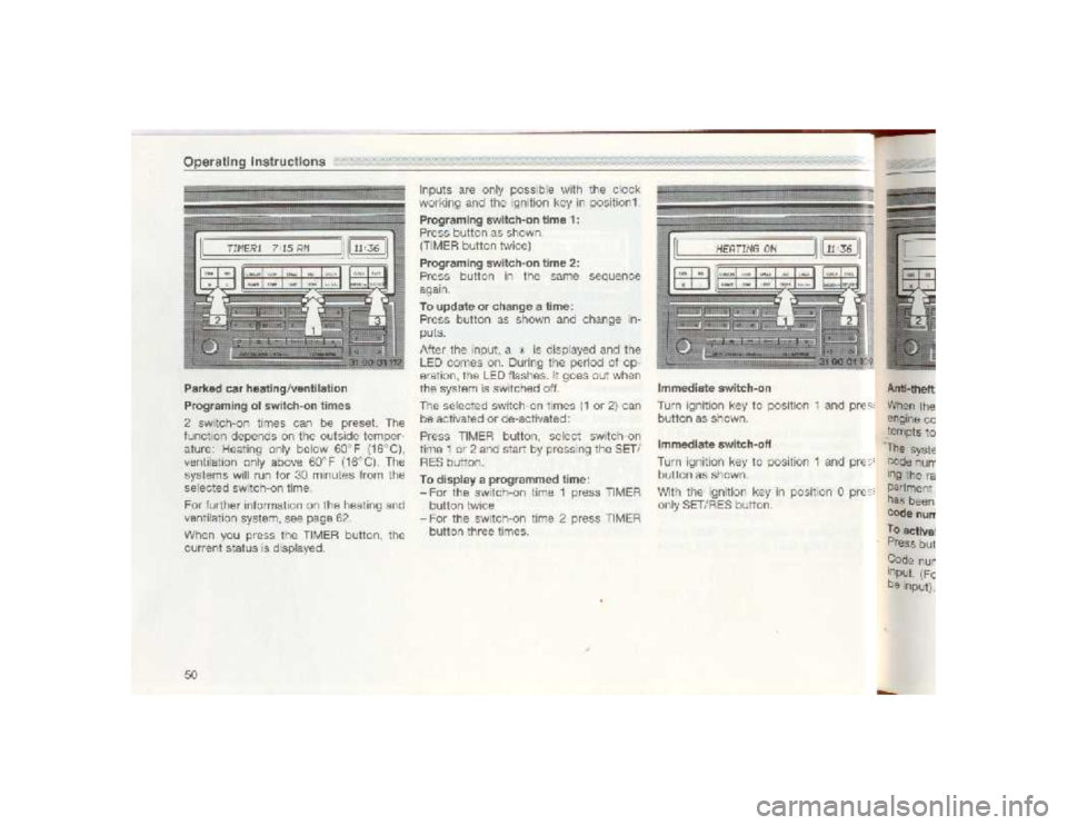 BMW 850I COUPE 1989  Owners Manual 