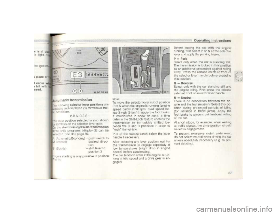 BMW 850I COUPE 1989  Owners Manual 