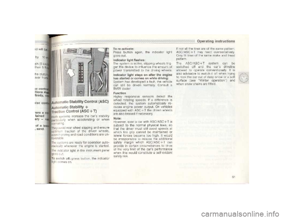 BMW 850I COUPE 1989  Owners Manual 