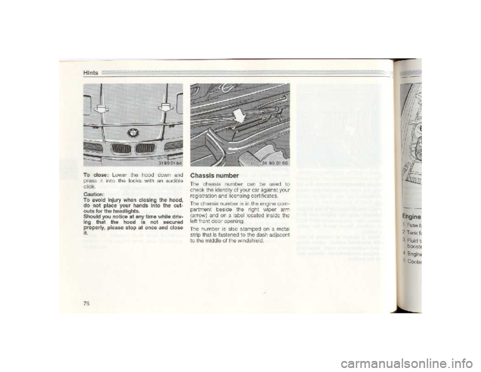 BMW 850I COUPE 1989  Owners Manual 
