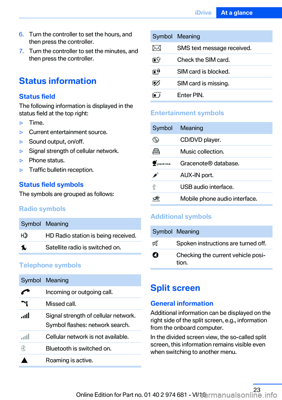 BMW M2 2017  Owners Manual �6�.�T�u�r�n� �t�h�e� �c�o�n�t�r�o�l�l�e�r� �t�o� �s�e�t� �t�h�e� �h�o�u�r�s�,� �a�n�d�t�h�e�n� �p�r�e�s�s� �t�h�e� �c�o�n�t�r�o�l�l�e�r�.�7�.�T�u�r�n� �t�h�e� �c�o�n�t�r�o�l�l�e�r� �t�o� �s�e�t� �t�h