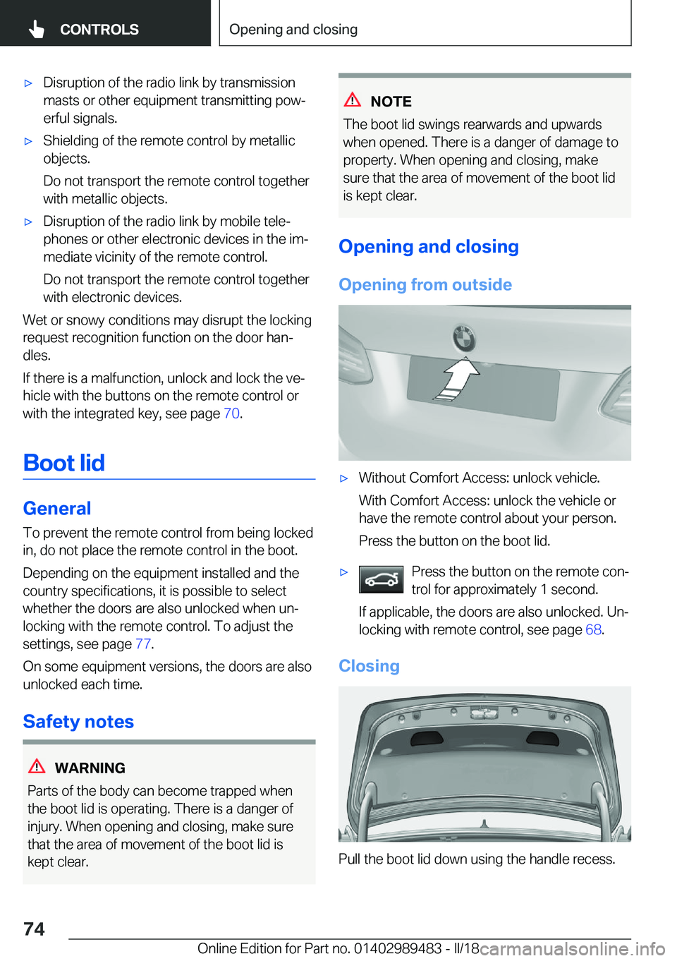 BMW M3 2018  Owners Manual 'x�D�i�s�r�u�p�t�i�o�n��o�f��t�h�e��r�a�d�i�o��l�i�n�k��b�y��t�r�a�n�s�m�i�s�s�i�o�n�m�a�s�t�s��o�r��o�t�h�e�r��e�q�u�i�p�m�e�n�t��t�r�a�n�s�m�i�t�t�i�n�g��p�o�wj�e�r�f�u�l��s�i�g�n�a