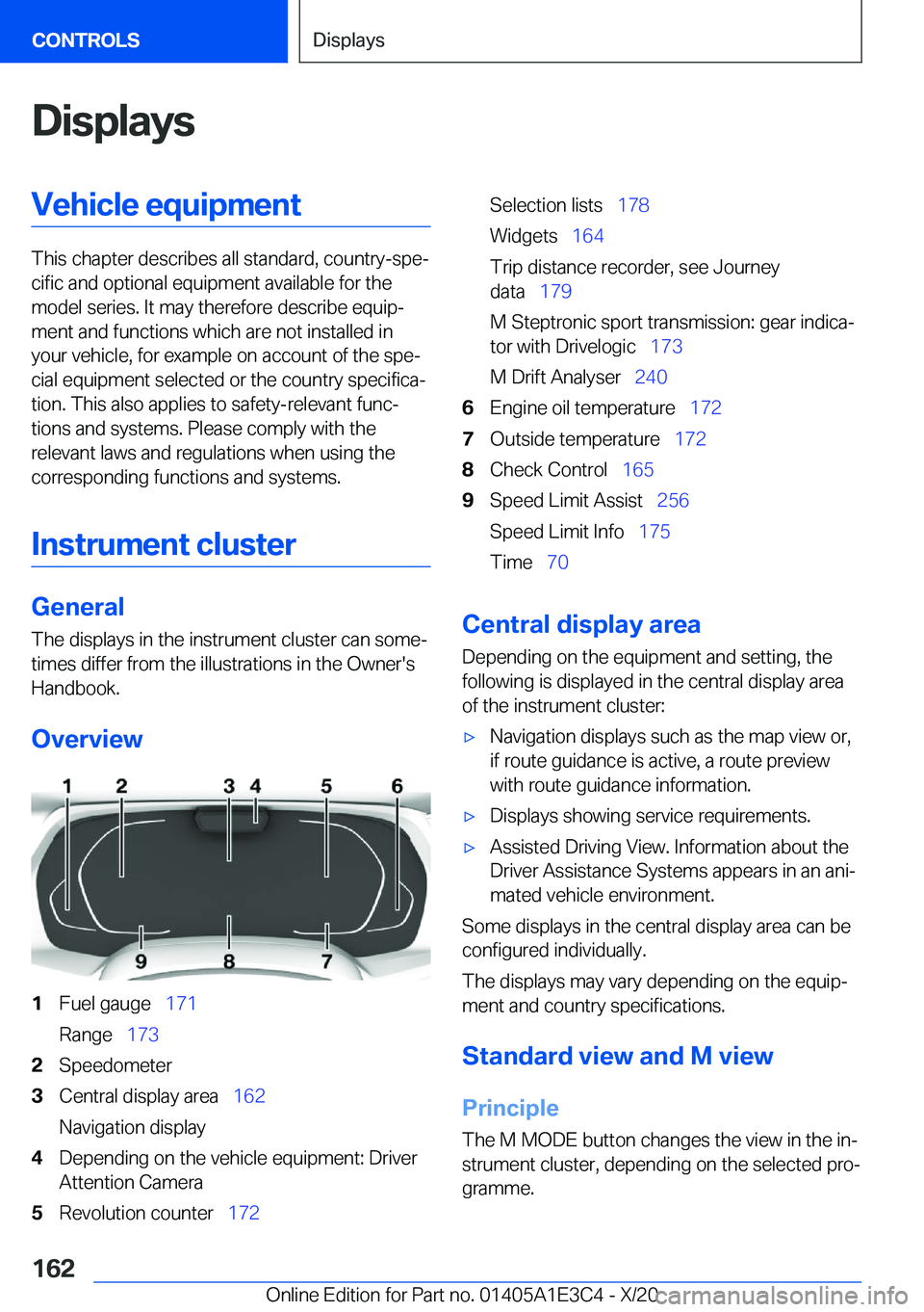 BMW M4 2021  Owners Manual �D�i�s�p�l�a�y�s�V�e�h�i�c�l�e��e�q�u�i�p�m�e�n�t
�T�h�i�s��c�h�a�p�t�e�r��d�e�s�c�r�i�b�e�s��a�l�l��s�t�a�n�d�a�r�d�,��c�o�u�n�t�r�y�-�s�p�ej�c�i�f�i�c��a�n�d��o�p�t�i�o�n�a�l��e�q�u�i�p�m�