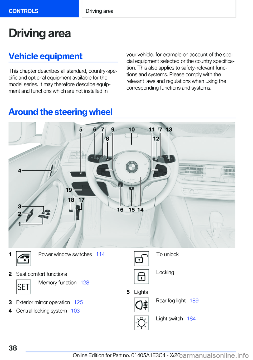 BMW M4 2021  Owners Manual �D�r�i�v�i�n�g��a�r�e�a�V�e�h�i�c�l�e��e�q�u�i�p�m�e�n�t
�T�h�i�s��c�h�a�p�t�e�r��d�e�s�c�r�i�b�e�s��a�l�l��s�t�a�n�d�a�r�d�,��c�o�u�n�t�r�y�-�s�p�ej�c�i�f�i�c��a�n�d��o�p�t�i�o�n�a�l��e�q�