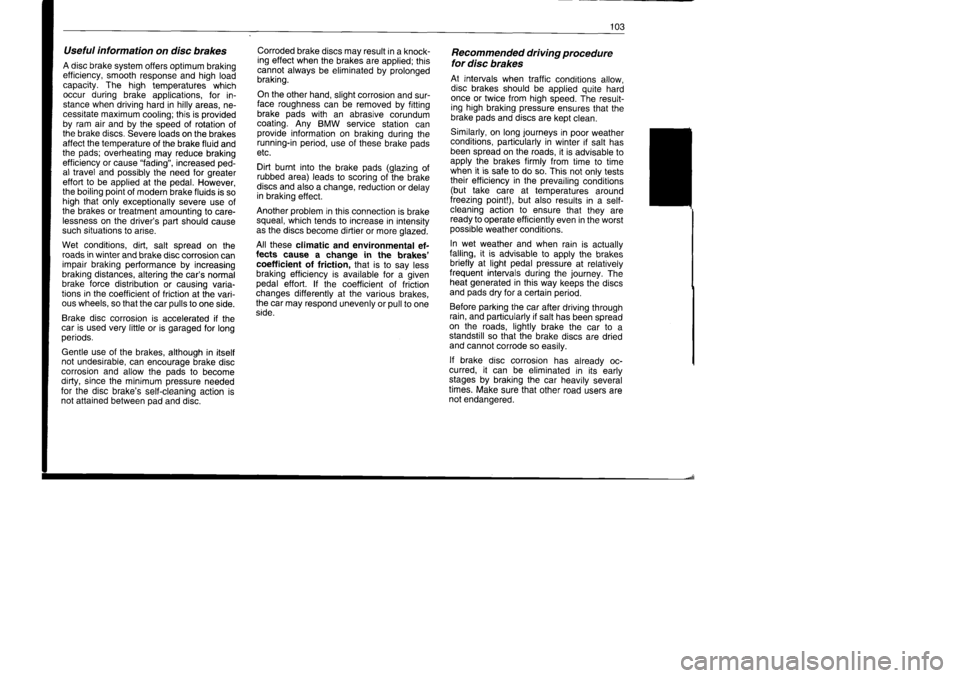 BMW M60 1992  Owners Manual 