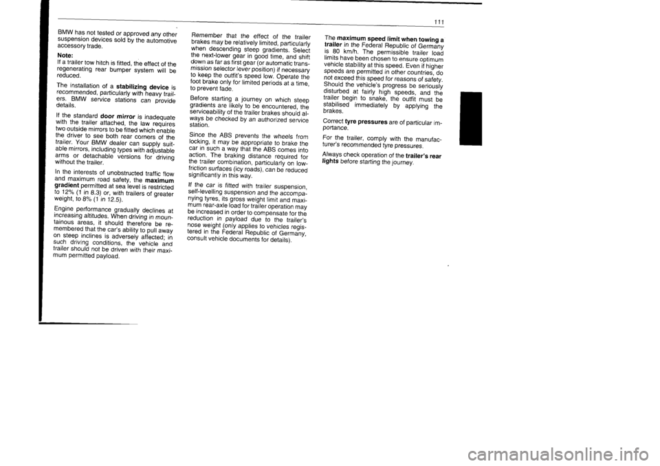 BMW M60 1992  Owners Manual 