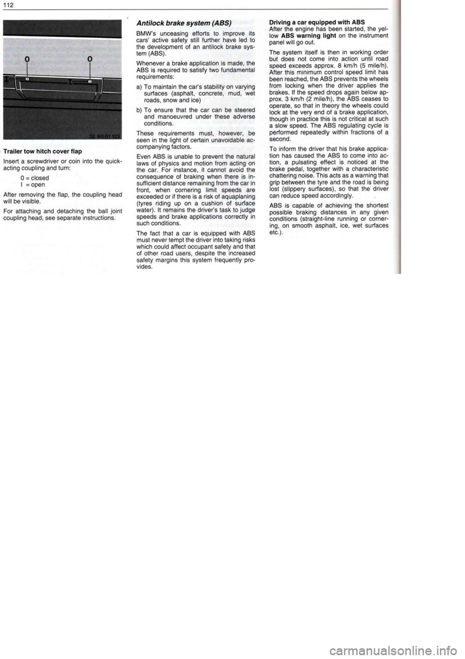 BMW M60 1992  Owners Manual 
