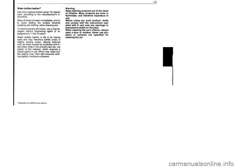 BMW M60 1992  Owners Manual 