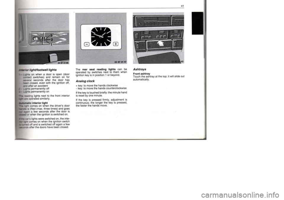 BMW M60 1992  Owners Manual 