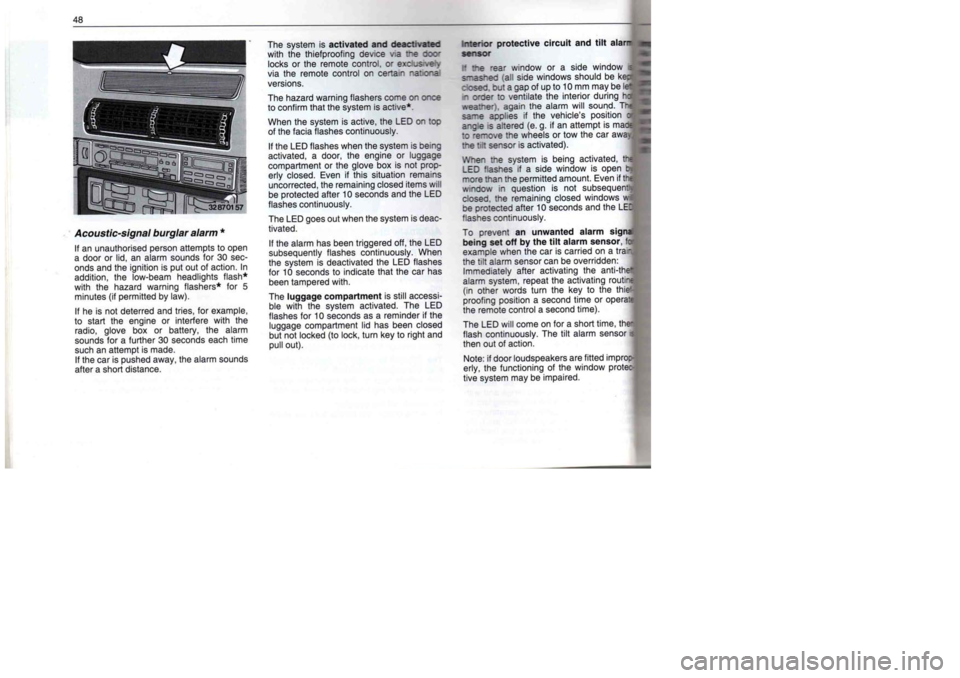BMW M60 1992  Owners Manual 