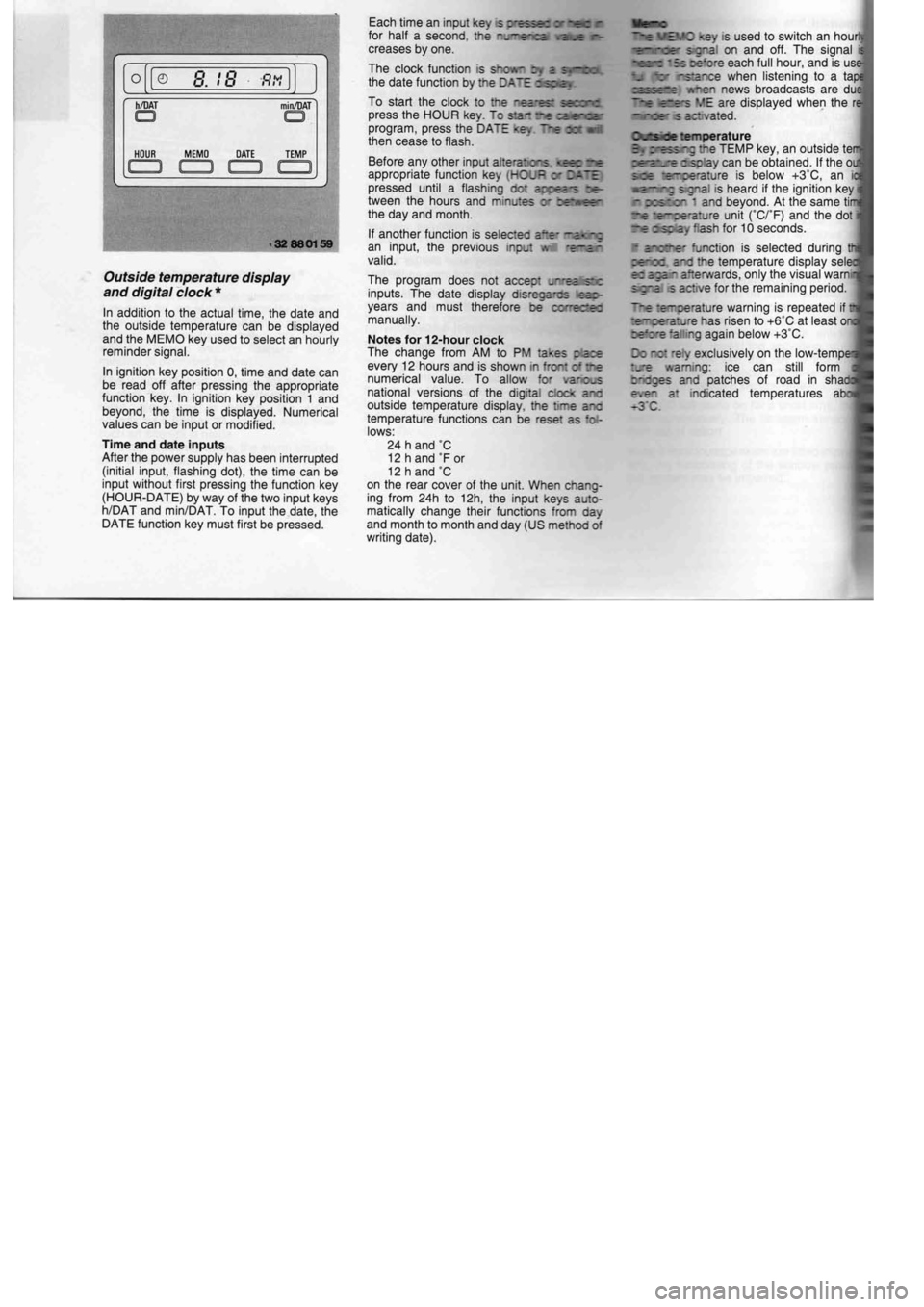 BMW M60 1992  Owners Manual 