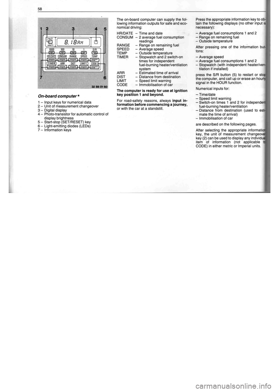 BMW M60 1992  Owners Manual 