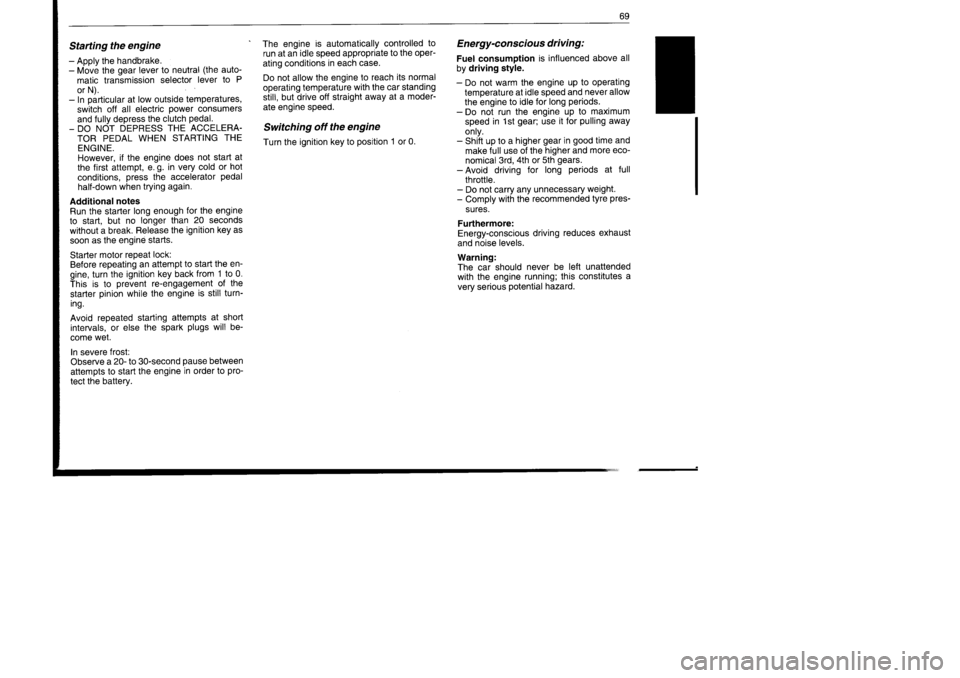 BMW M60 1992  Owners Manual 