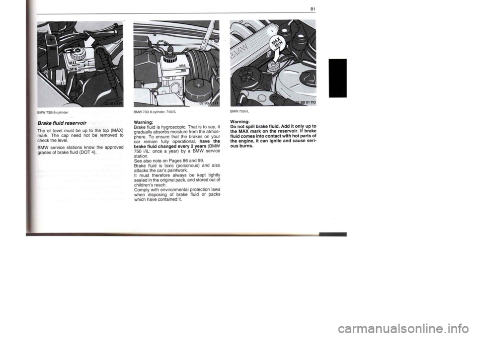 BMW M60 1992  Owners Manual 