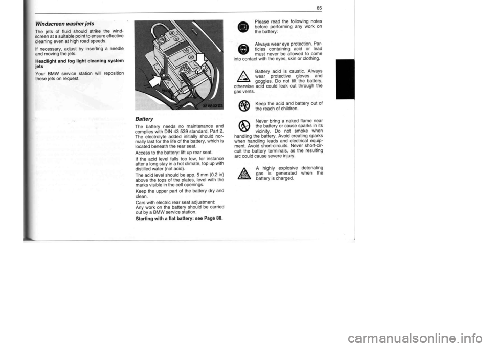 BMW M60 1992  Owners Manual 