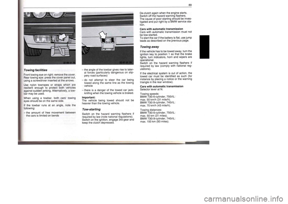BMW M60 1992  Owners Manual 