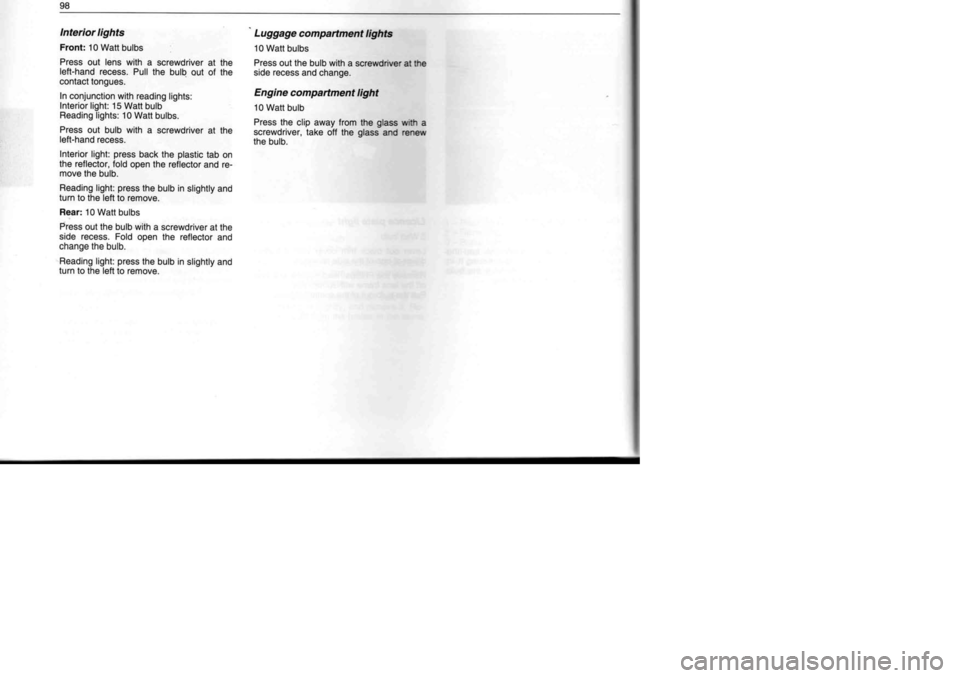 BMW M60 1992  Owners Manual 