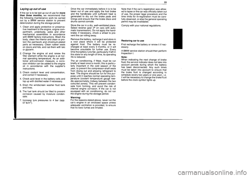 BMW M60 1992  Owners Manual 