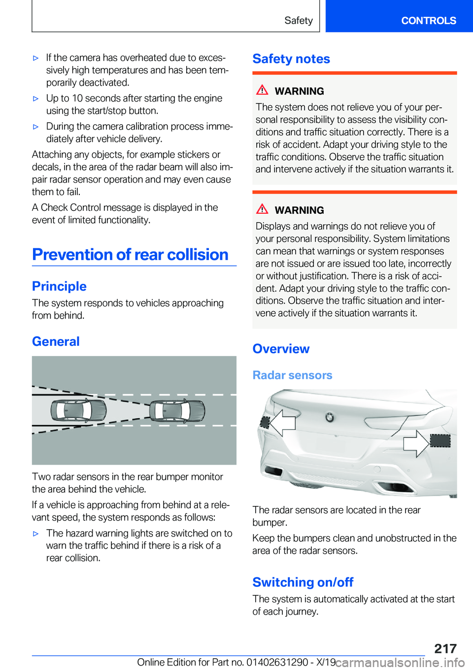 BMW M8 2020  Owners Manual 'x�I�f��t�h�e��c�a�m�e�r�a��h�a�s��o�v�e�r�h�e�a�t�e�d��d�u�e��t�o��e�x�c�e�sj
�s�i�v�e�l�y��h�i�g�h��t�e�m�p�e�r�a�t�u�r�e�s��a�n�d��h�a�s��b�e�e�n��t�e�mj
�p�o�r�a�r�i�l�y��d�e�a