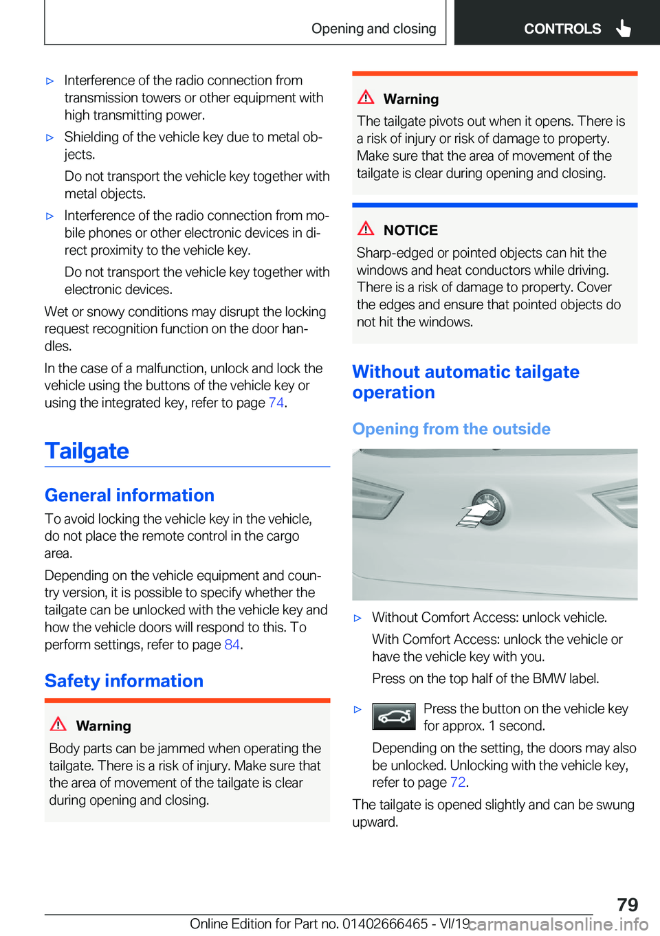 BMW X2 2020  Owners Manual 'x�I�n�t�e�r�f�e�r�e�n�c�e��o�f��t�h�e��r�a�d�i�o��c�o�n�n�e�c�t�i�o�n��f�r�o�m�t�r�a�n�s�m�i�s�s�i�o�n��t�o�w�e�r�s��o�r��o�t�h�e�r��e�q�u�i�p�m�e�n�t��w�i�t�h
�h�i�g�h��t�r�a�n�s�m�i�