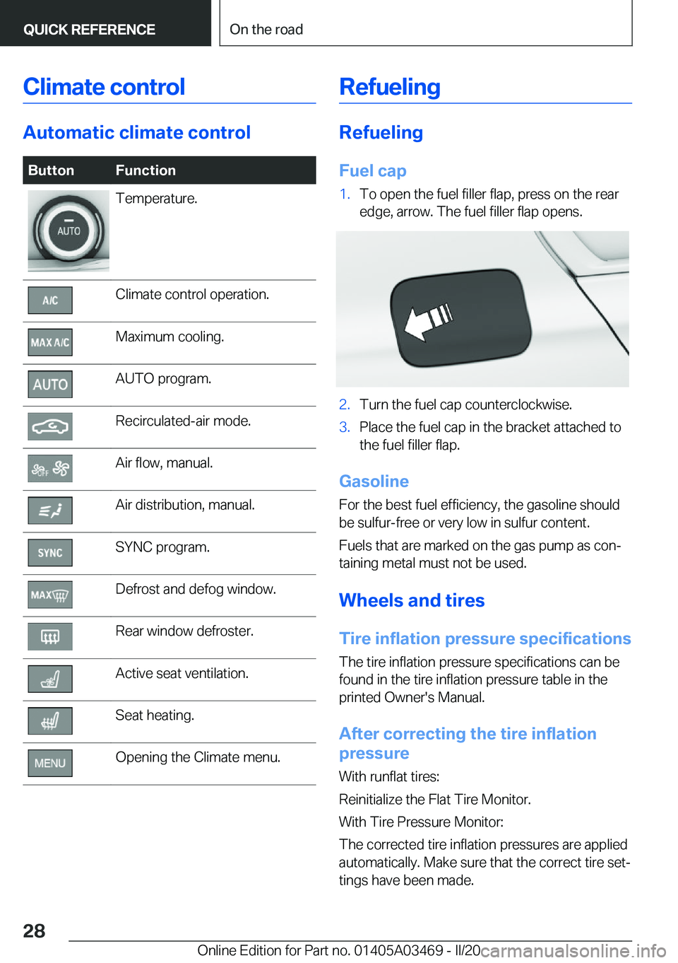 BMW X3 M 2021  Owners Manual �C�l�i�m�a�t�e��c�o�n�t�r�o�l
�A�u�t�o�m�a�t�i�c��c�l�i�m�a�t�e��c�o�n�t�r�o�l
�B�u�t�t�o�n�F�u�n�c�t�i�o�n�T�e�m�p�e�r�a�t�u�r�e�.�C�l�i�m�a�t�e��c�o�n�t�r�o�l��o�p�e�r�a�t�i�o�n�.�M�a�x�i�m�u�m