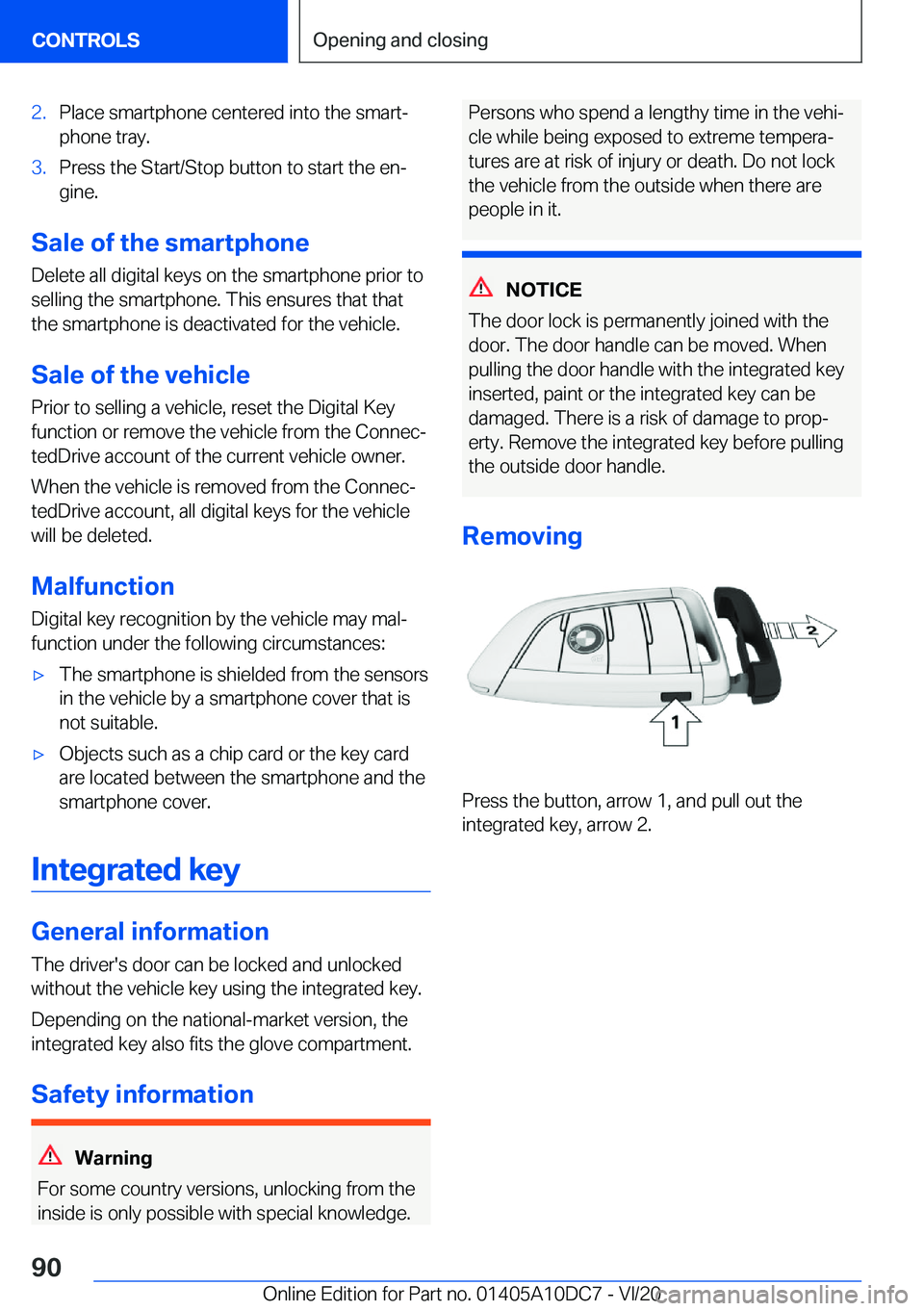 BMW X5M 2021  Owners Manual �2�.�P�l�a�c�e��s�m�a�r�t�p�h�o�n�e��c�e�n�t�e�r�e�d��i�n�t�o��t�h�e��s�m�a�r�t#j�p�h�o�n�e��t�r�a�y�.�3�.�P�r�e�s�s��t�h�e��S�t�a�r�t�/�S�t�o�p��b�u�t�t�o�n��t�o��s�t�a�r�t��t�h�e��e�n#j