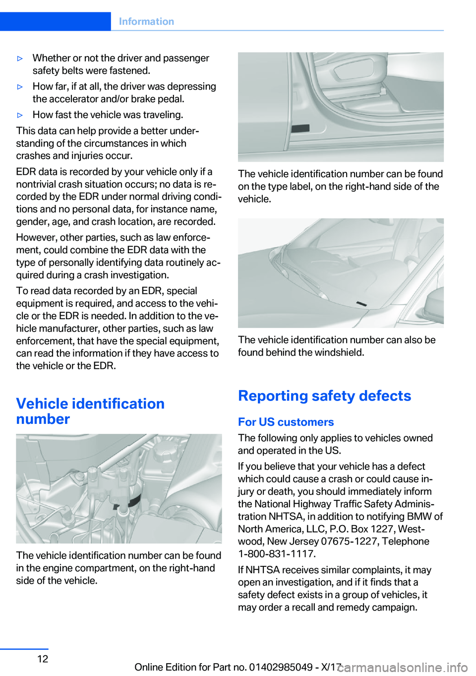 BMW X5M 2018  Owners Manual 'y�W�h�e�t�h�e�r� �o�r� �n�o�t� �t�h�e� �d�r�i�v�e�r� �a�n�d� �p�a�s�s�e�n�g�e�r
�s�a�f�e�t�y� �b�e�l�t�s� �w�e�r�e� �f�a�s�t�e�n�e�d�.'y�H�o�w� �f�a�r�,� �i�f� �a�t� �a�l�l�,� �t�h�e� �d�r�i�