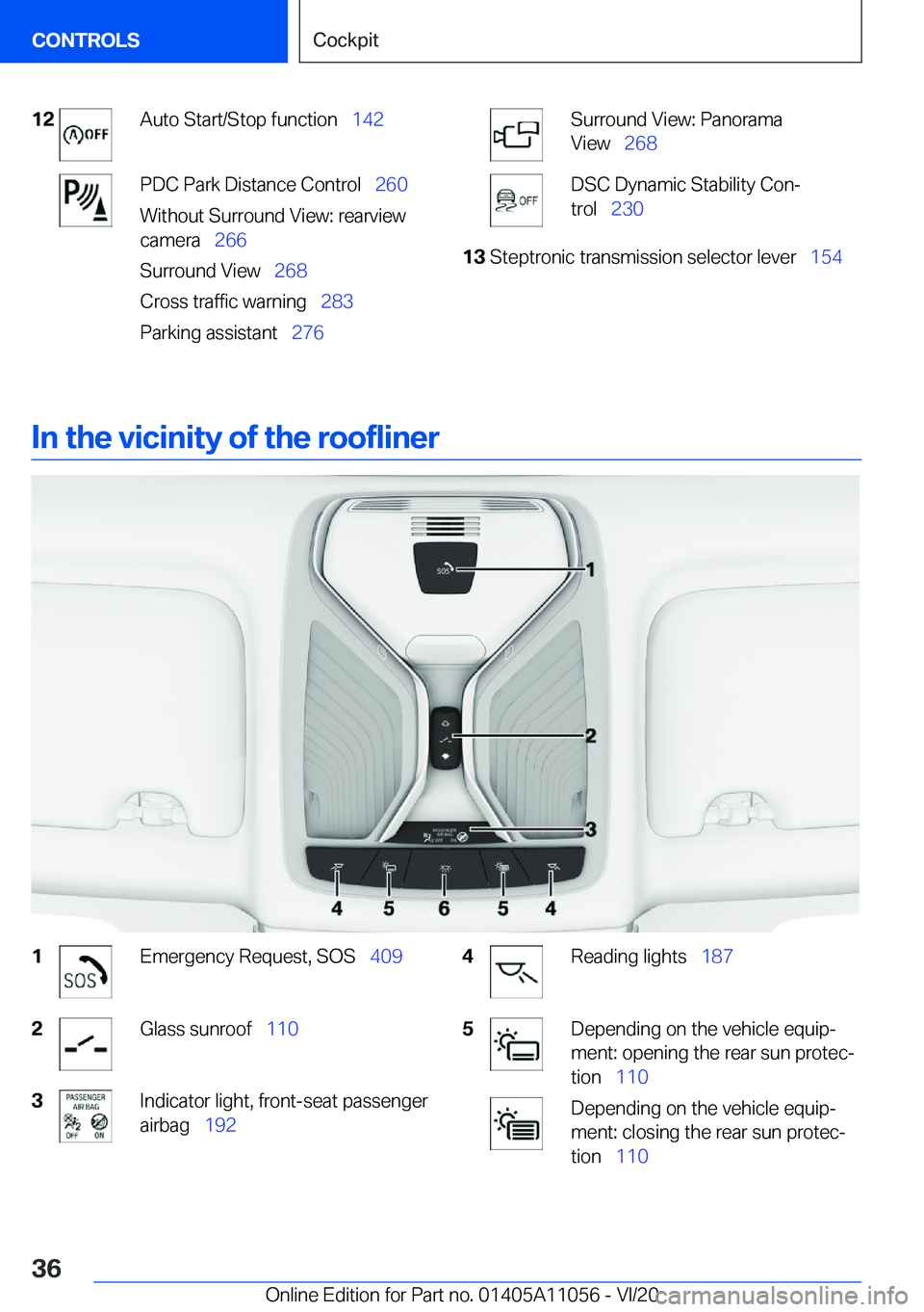 BMW X7 2021  Owners Manual �1�2�A�u�t�o��S�t�a�r�t�/�S�t�o�p��f�u�n�c�t�i�o�n#\#_�1�4�2�P�D�C��P�a�r�k��D�i�s�t�a�n�c�e��C�o�n�t�r�o�l#\#_ �2�6�0
�W�i�t�h�o�u�t��S�u�r�r�o�u�n�d��V�i�e�w�:��r�e�a�r�v�i�e�w
�c�a�m�e�r�a#