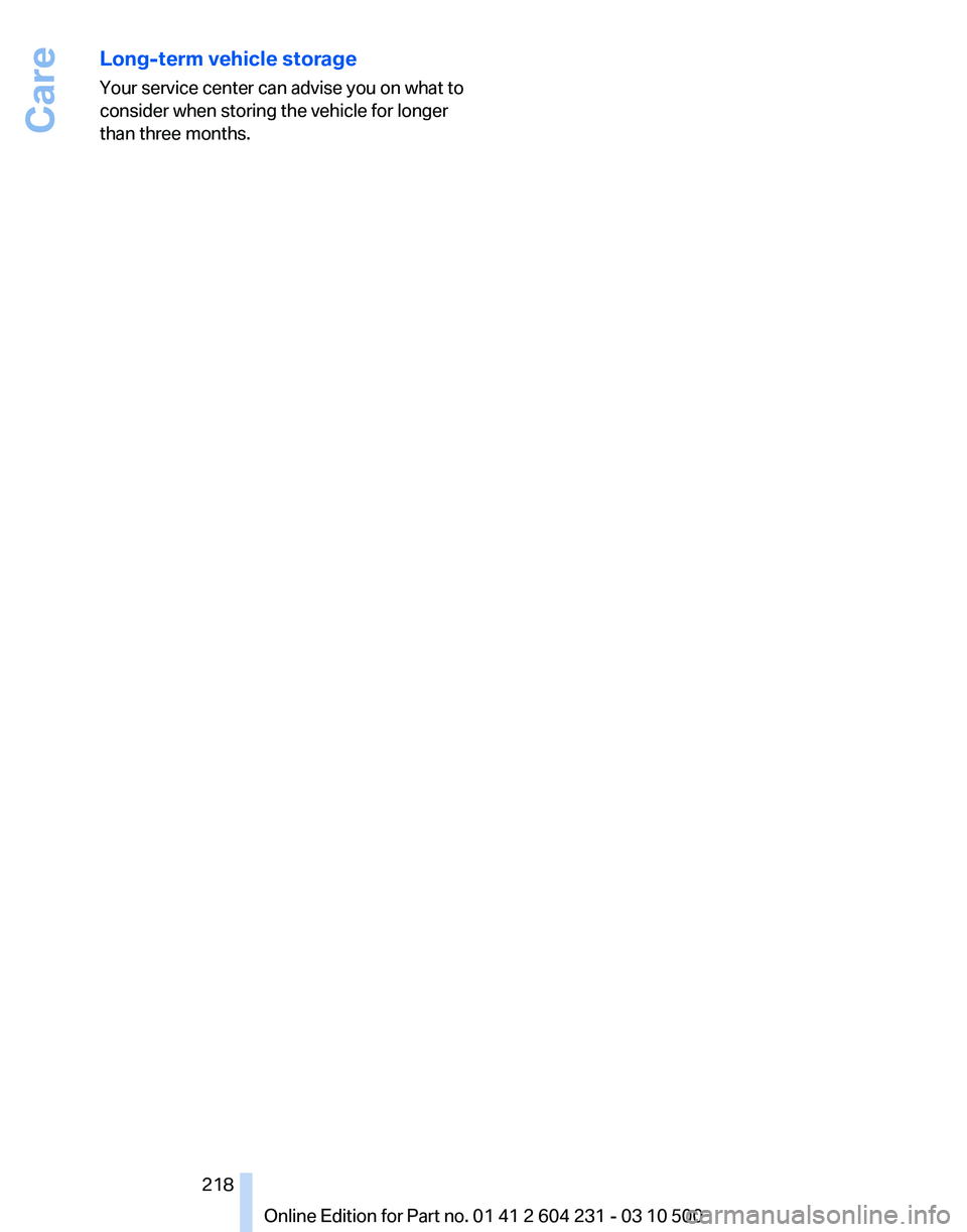 BMW Z4 SDRIVE30I 2011  Owners Manual 