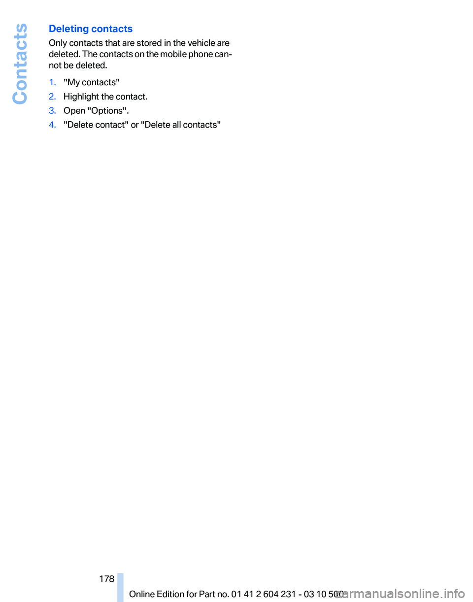 BMW Z4 SDRIVE35IS 2011  Owners Manual 