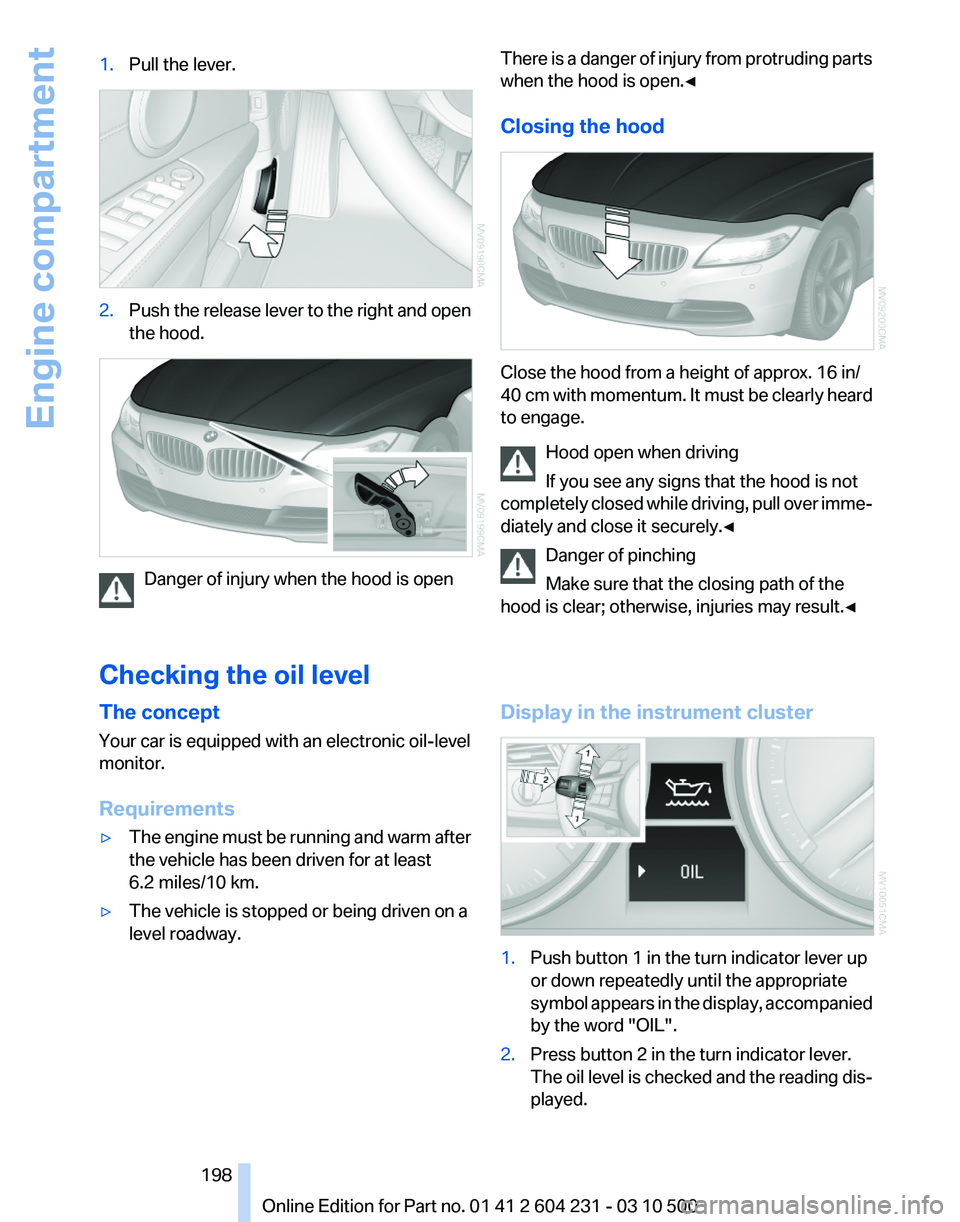 BMW Z4 SDRIVE35IS 2011  Owners Manual 