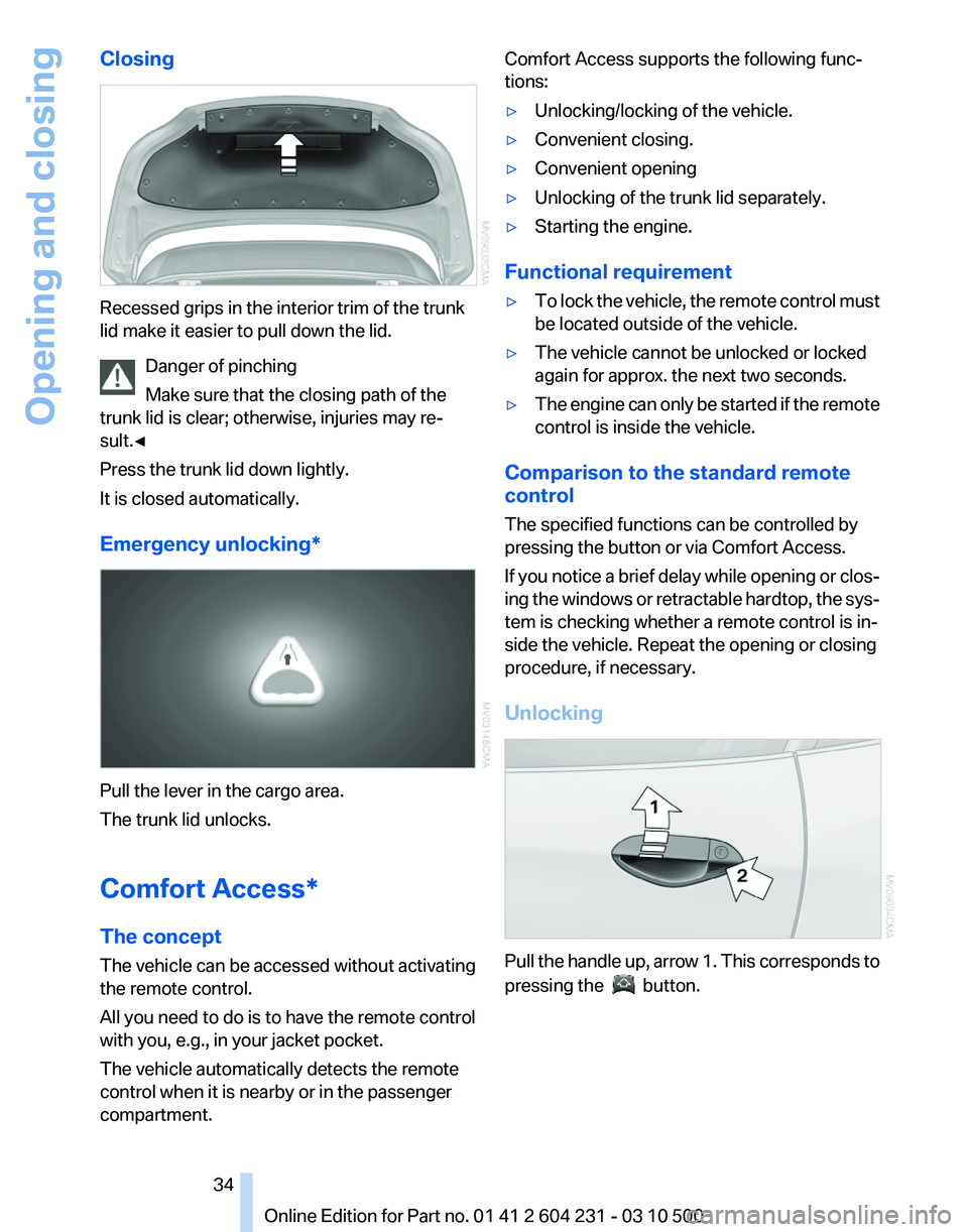 BMW Z4 SDRIVE35IS 2011  Owners Manual 