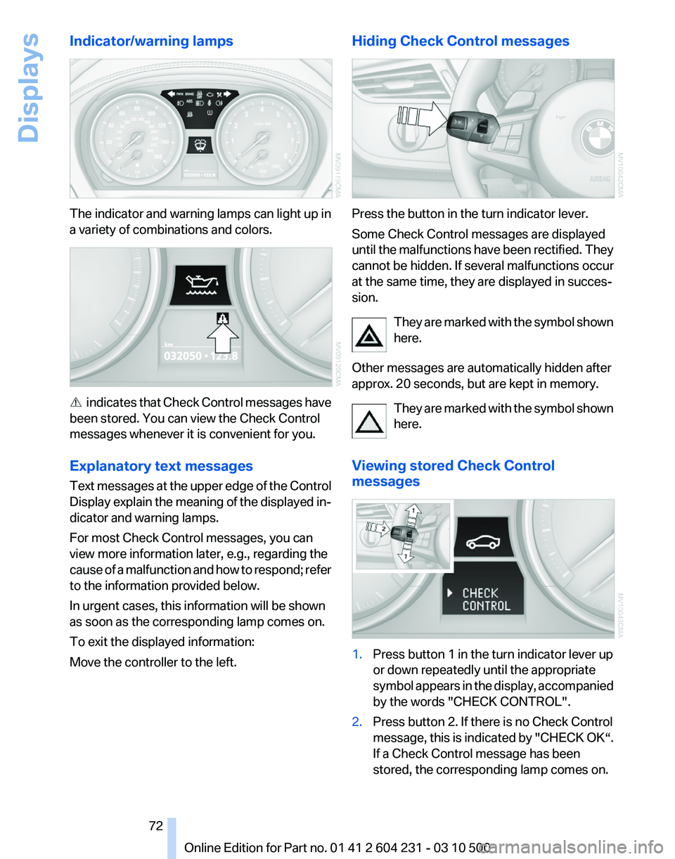 BMW Z4 SDRIVE35IS 2011  Owners Manual 