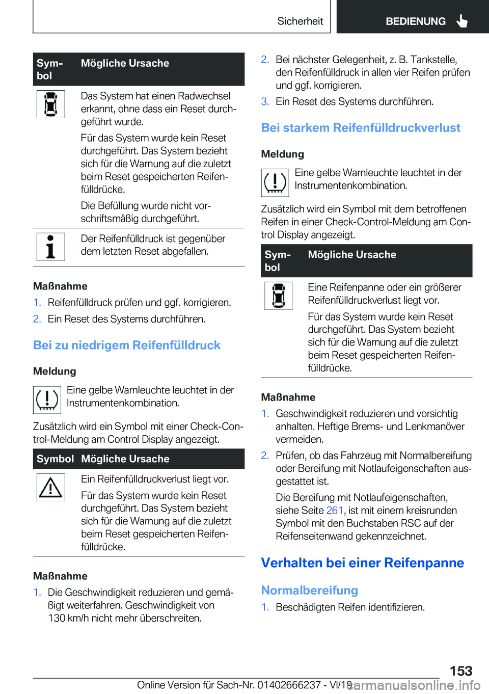 BMW 2 SERIES COUPE 2020  Betriebsanleitungen (in German) �S�y�mj
�b�o�l�M�