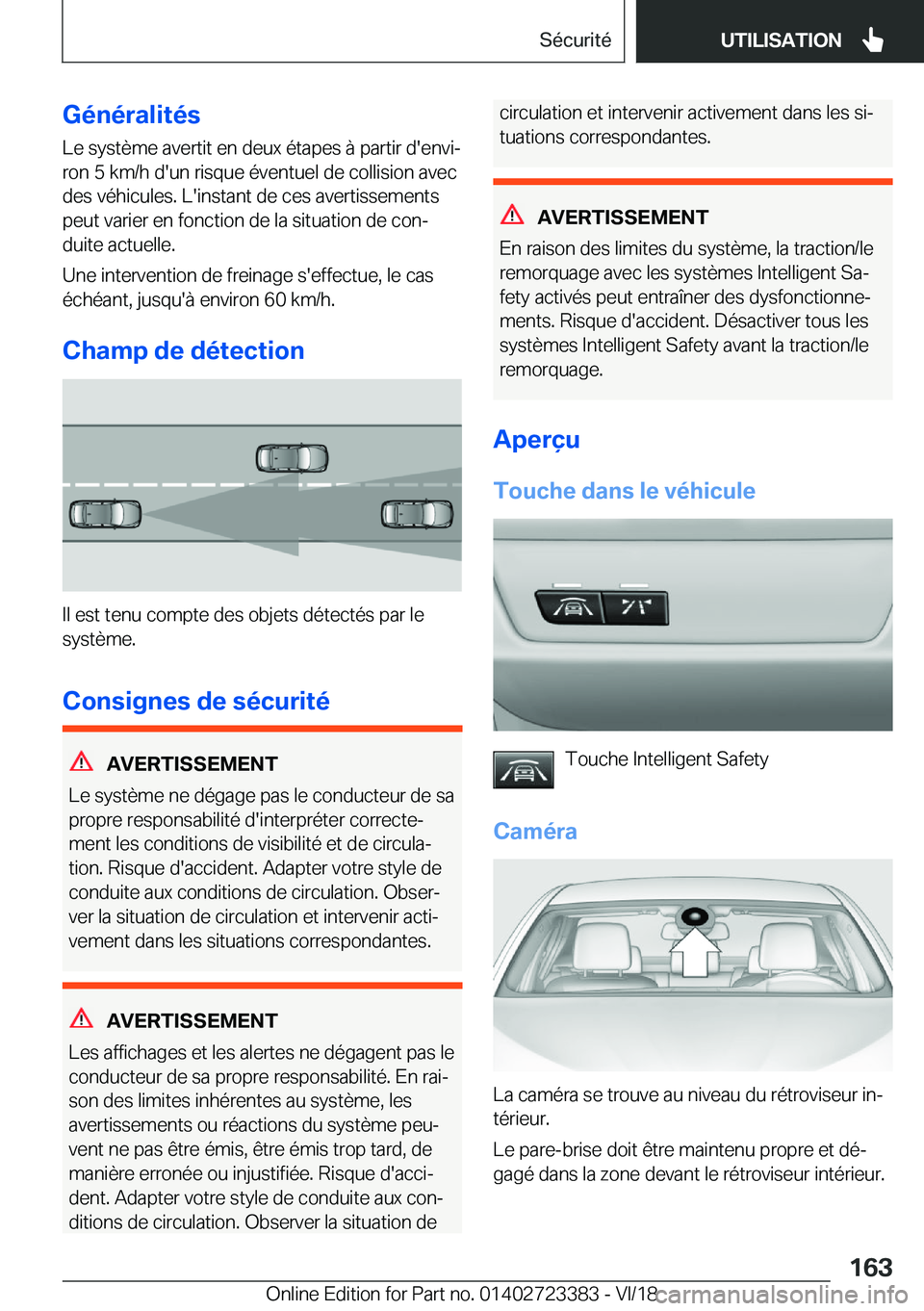 BMW 2 SERIES COUPE 2019  Notices Demploi (in French) �G�é�n�é�r�a�l�i�t�é�s�L�e��s�y�s�t�è�m�e��a�v�e�r�t�i�t��e�n��d�e�u�x��é�t�a�p�e�s��