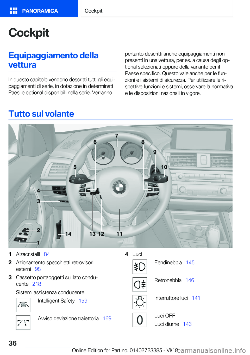 BMW 2 SERIES COUPE 2019  Libretti Di Uso E manutenzione (in Italian) �C�o�c�k�p�i�t�E�q�u�i�p�a�g�g�i�a�m�e�n�t�o��d�e�l�l�a�v�e�t�t�u�r�a
�I�n��q�u�e�s�t�o��c�a�p�i�t�o�l�o��v�e�n�g�o�n�o��d�e�s�c�r�i�t�t�i��t�u�t�t�i��g�l�i��e�q�u�iª
�p�a�g�g�i�a�m�e�n�t�i�