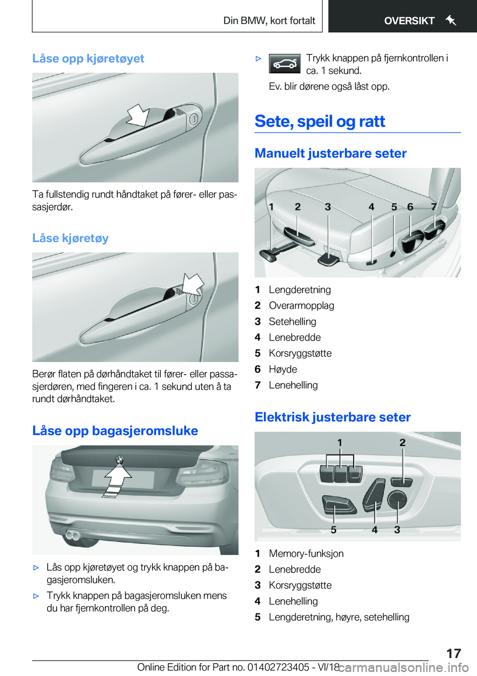 BMW 2 SERIES COUPE 2019  InstruksjonsbØker (in Norwegian) �L�å�s�e��o�p�p��k�j�