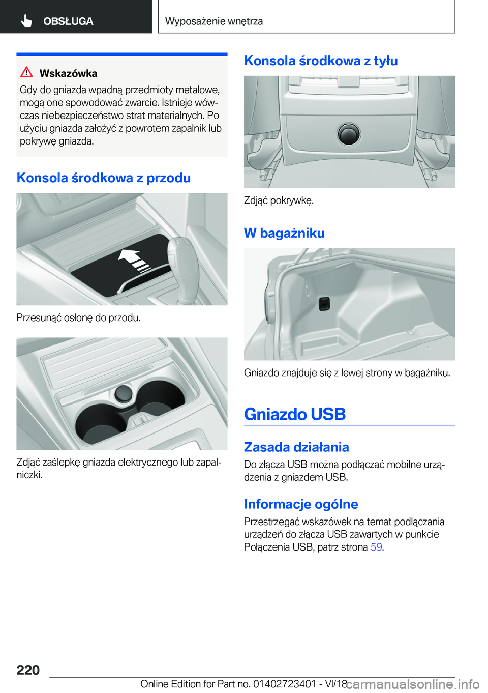 BMW 2 SERIES COUPE 2019  Instrukcja obsługi (in Polish) �W�s�k�a�z�