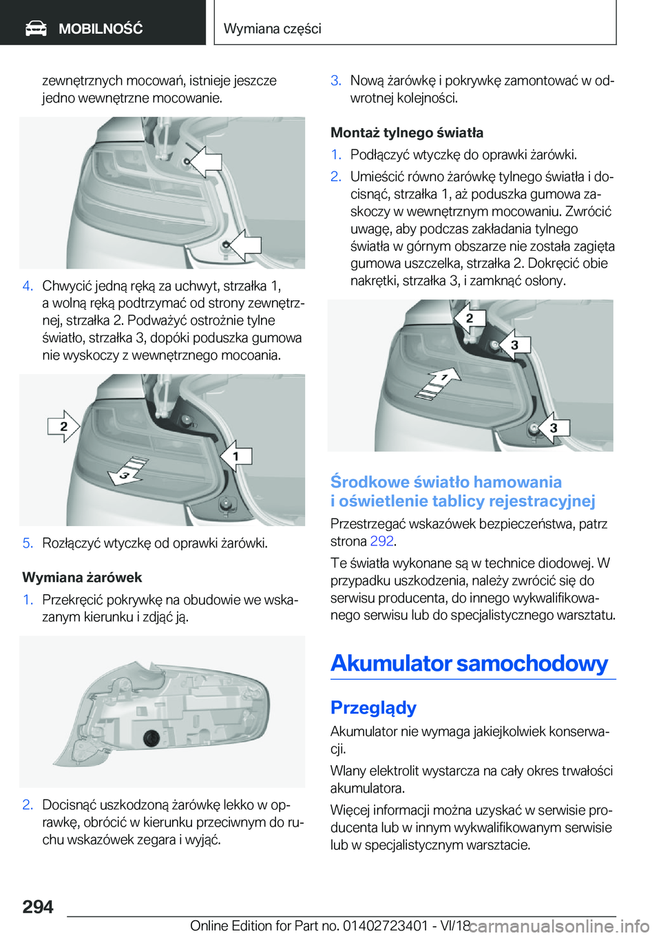 BMW 2 SERIES COUPE 2019  Instrukcja obsługi (in Polish) �z�e�w�n�