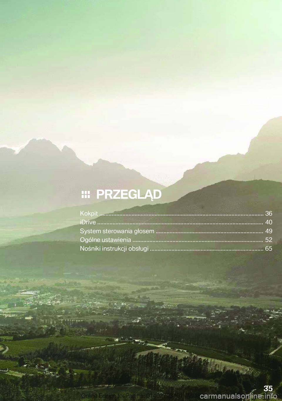 BMW 2 SERIES COUPE 2019  Instrukcja obsługi (in Polish) ���P�R�Z�E�G�L�Ą�D
�K�o�k�p�i�t�����������������������������������������������������������������������������������