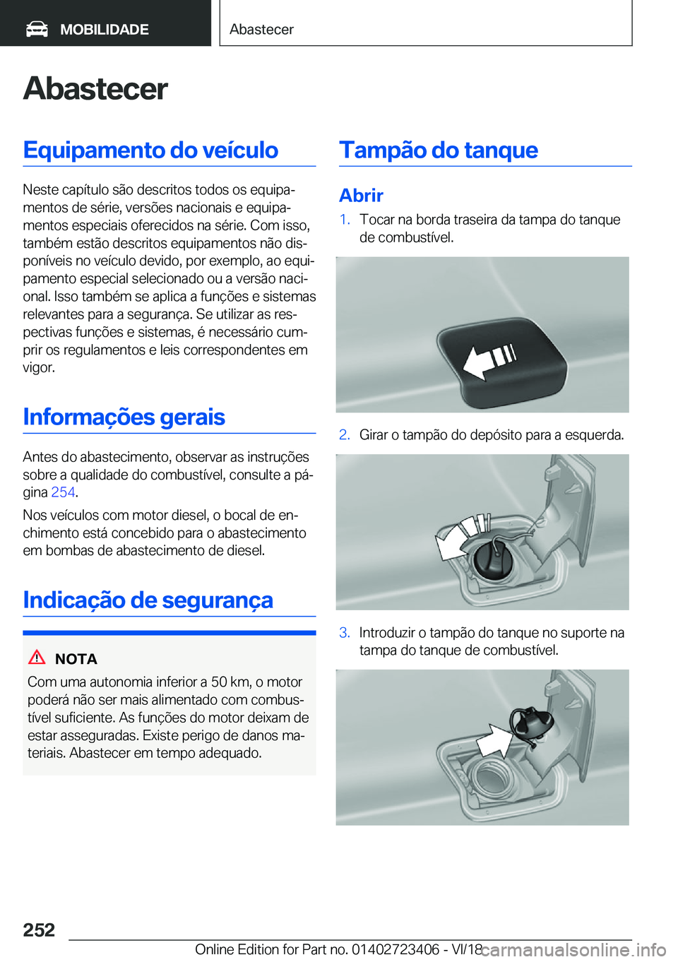 BMW 2 SERIES COUPE 2019  Manual do condutor (in Portuguese) �A�b�a�s�t�e�c�e�r�E�q�u�i�p�a�m�e�n�t�o��d�o��v�e�