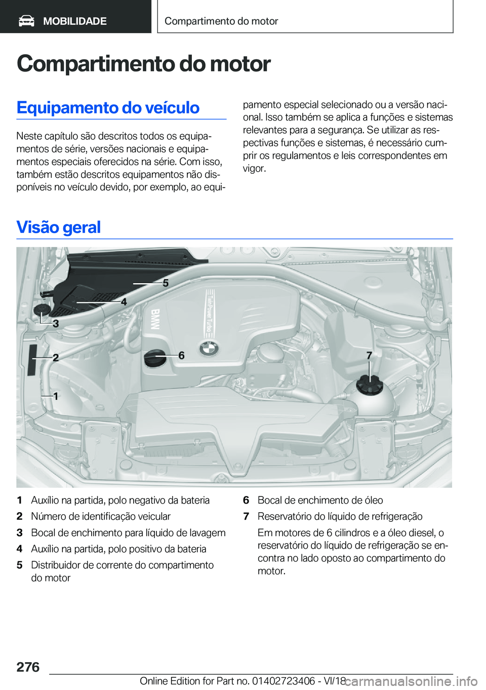 BMW 2 SERIES COUPE 2019  Manual do condutor (in Portuguese) �C�o�m�p�a�r�t�i�m�e�n�t�o��d�o��m�o�t�o�r�E�q�u�i�p�a�m�e�n�t�o��d�o��v�e�
