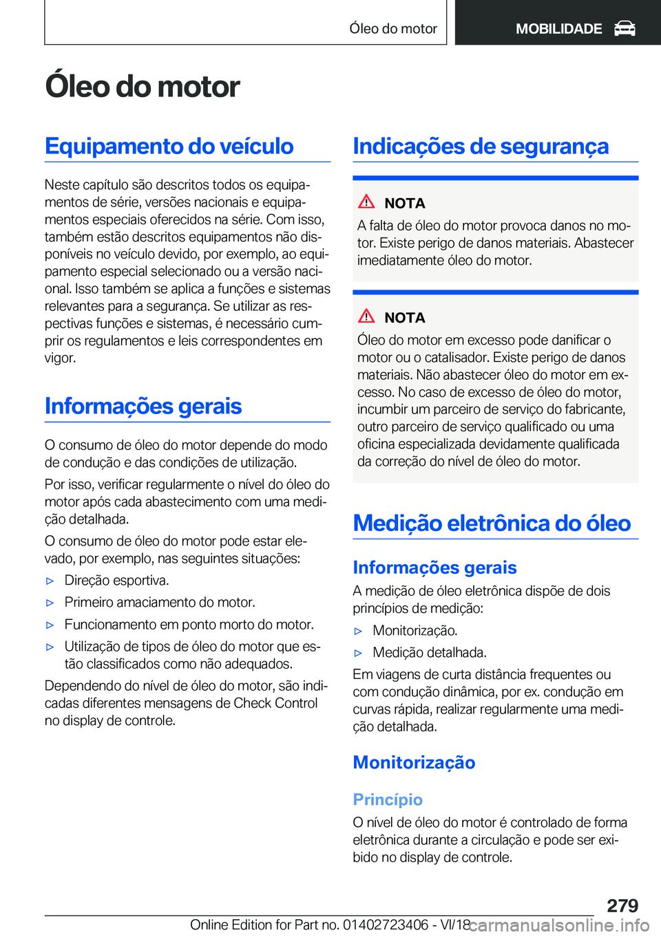 BMW 2 SERIES COUPE 2019  Manual do condutor (in Portuguese) �