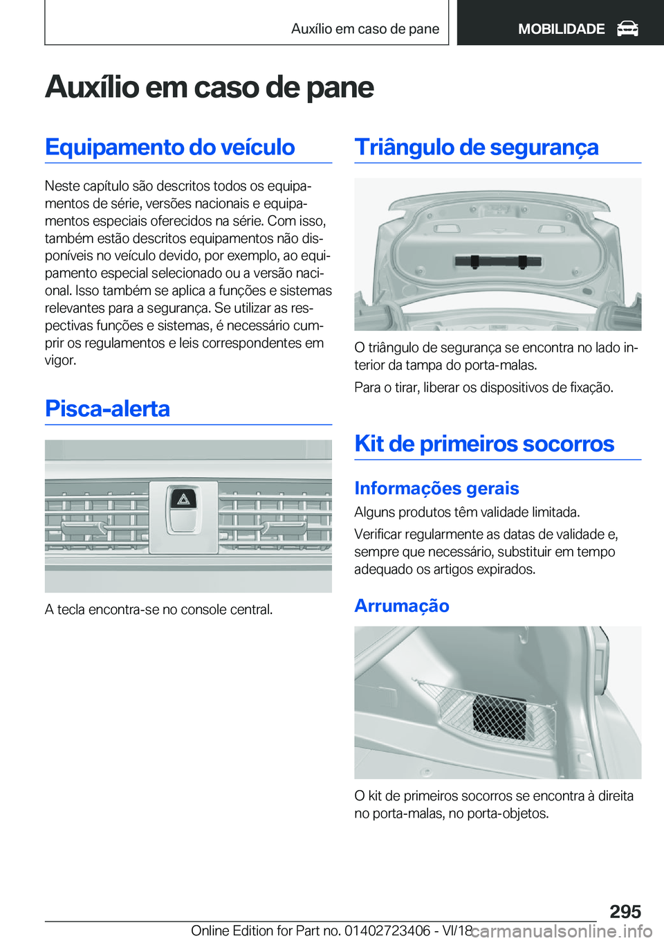 BMW 2 SERIES COUPE 2019  Manual do condutor (in Portuguese) �A�u�x�