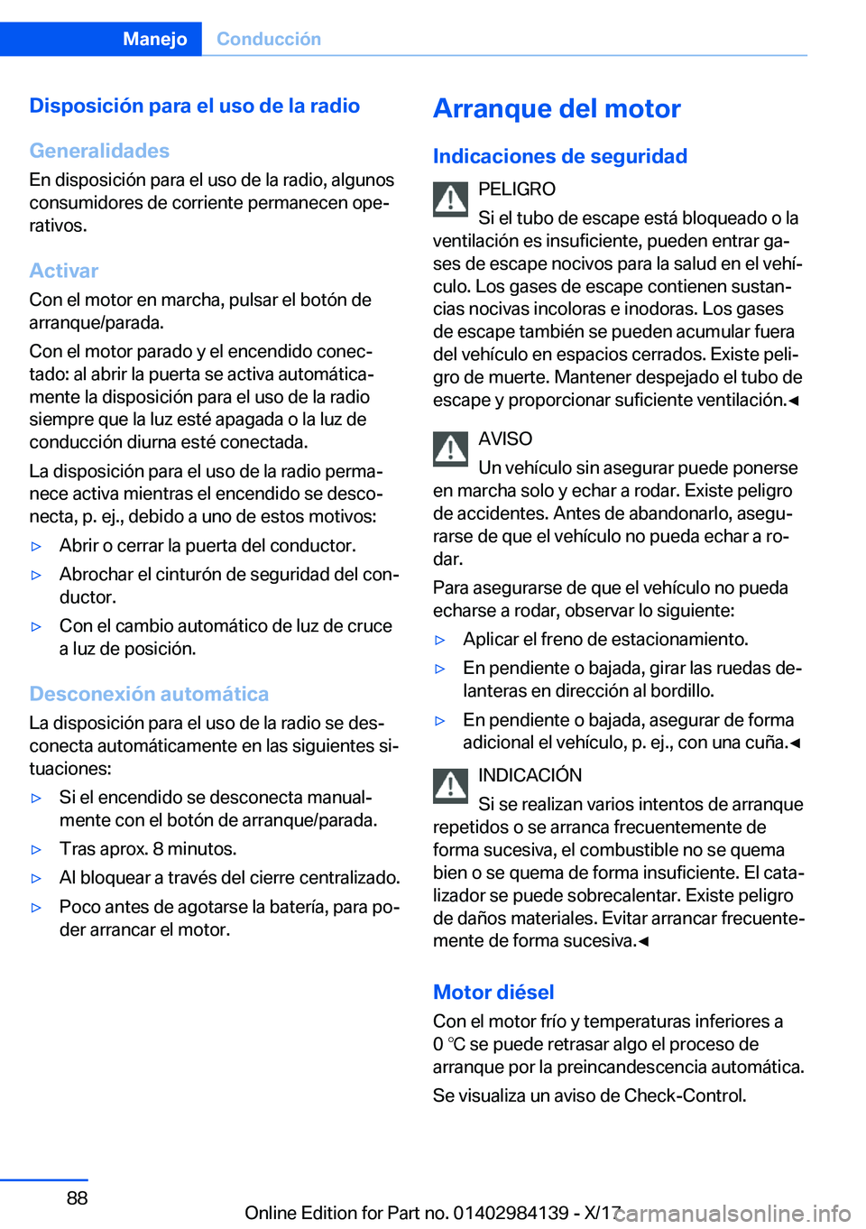 BMW 2 SERIES COUPE 2018  Manuales de Empleo (in Spanish) �D�i�s�p�o�s�i�c�i�