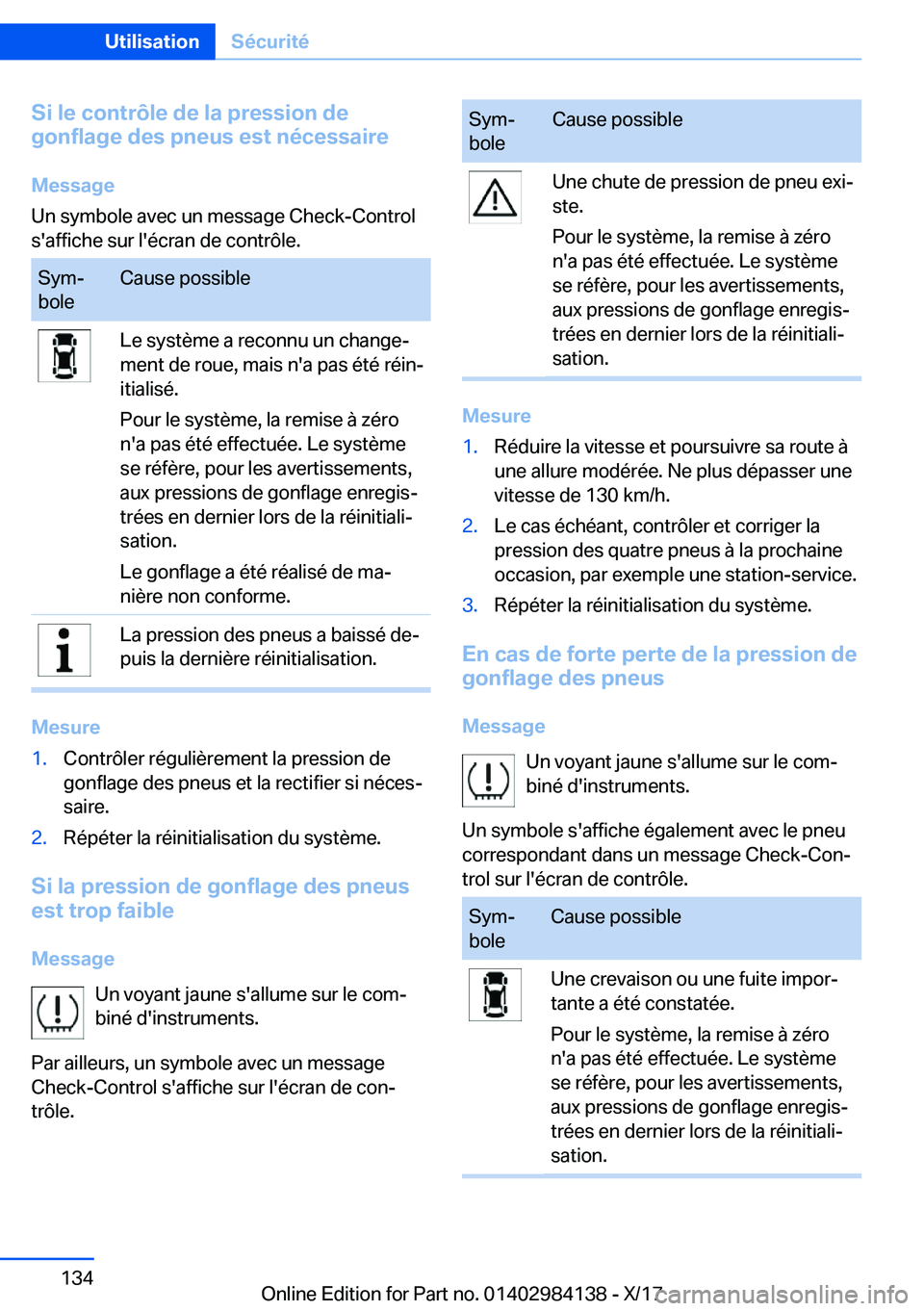 BMW 2 SERIES COUPE 2018  Notices Demploi (in French) �S�i��l�e��c�o�n�t�r�