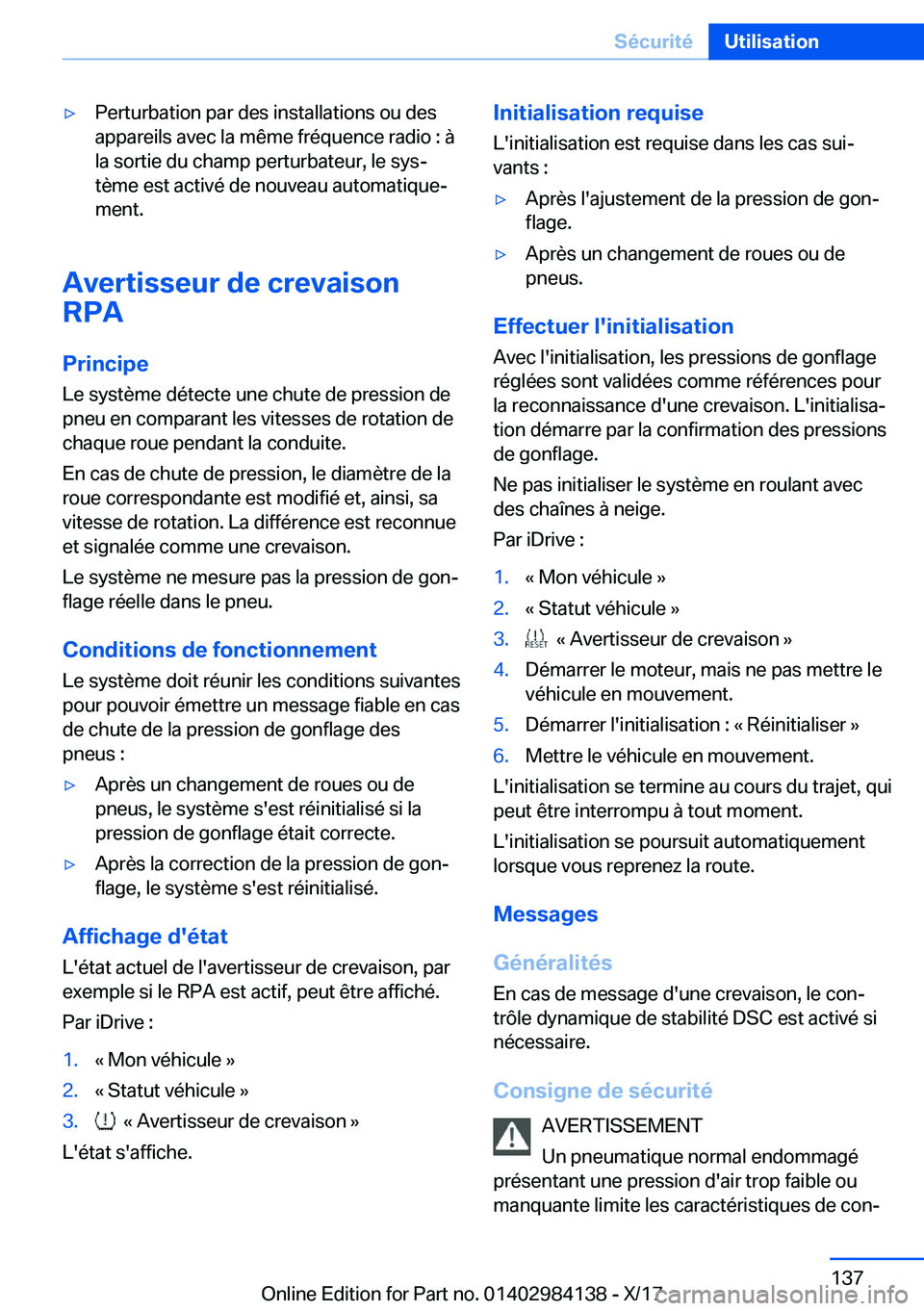 BMW 2 SERIES COUPE 2018  Notices Demploi (in French) 'y�P�e�r�t�u�r�b�a�t�i�o�n� �p�a�r� �d�e�s� �i�n�s�t�a�l�l�a�t�i�o�n�s� �o�u� �d�e�s�a�p�p�a�r�e�i�l�s� �a�v�e�c� �l�a� �m�ê�m�e� �f�r�é�q�u�e�n�c�e� �r�a�d�i�o� �:� �